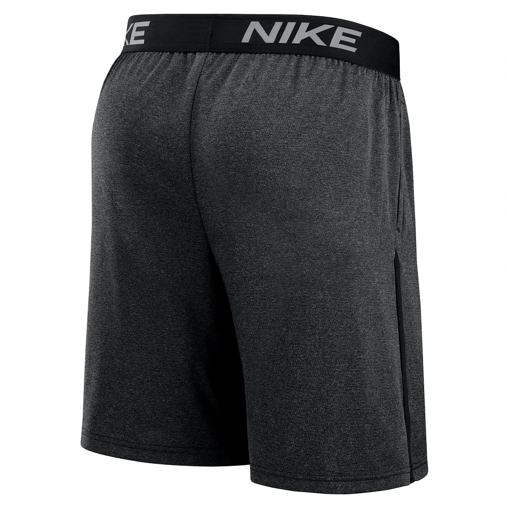 Men's Nike Black San Francisco Giants Authentic Collection Performance Knit Shorts