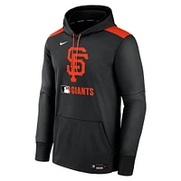 Men's Nike Black San Francisco Giants Authentic Collection Performance Pullover Hoodie