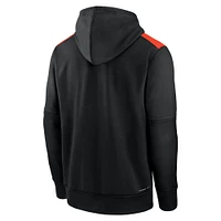 Men's Nike Black San Francisco Giants Authentic Collection Performance Pullover Hoodie