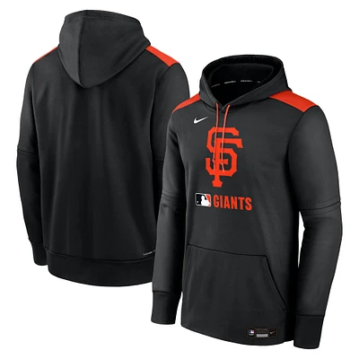Men's Nike Black San Francisco Giants Authentic Collection Performance Pullover Hoodie