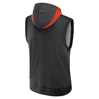 Men's Nike Black San Francisco Giants Authentic Collection Performance Sleeveless Pullover Hoodie