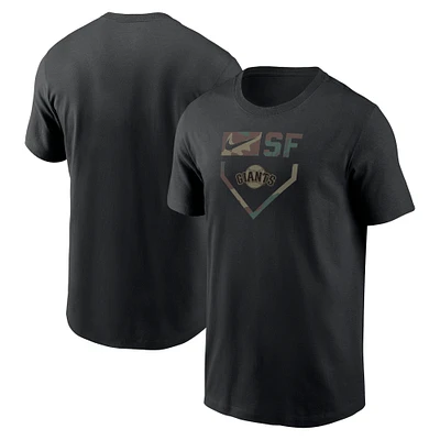 T-shirt camouflage Nike noir San Francisco Giants pour homme