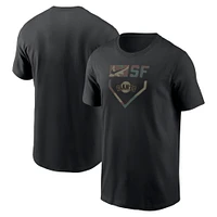 Men's Nike Black San Francisco Giants Camo T-Shirt