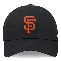 Casquette réglable Nike noire San Francisco Giants Club pour homme