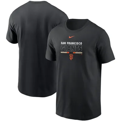 San Francisco Giants Nike Color Bar T-Shirt - Black