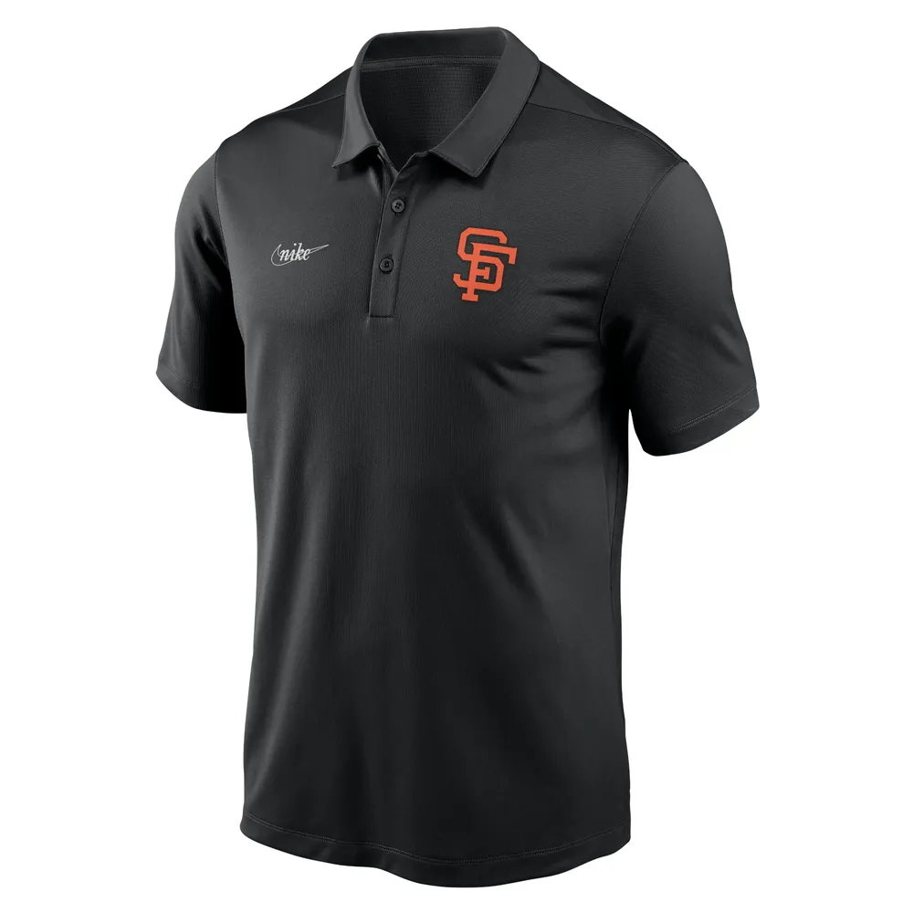 Polo de performance pour homme Nike San Francisco Giants Cooperstown Collection Rewind Franchise - Noir