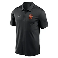 Men's Nike Black San Francisco Giants Cooperstown Collection Rewind Franchise Performance Polo