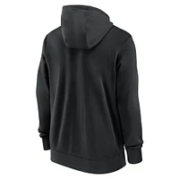 Men's Nike Black San Francisco Giants Knockout Script Full-Zip Hoodie