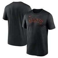 Men's Nike Black San Francisco Giants Legend Fuse Wordmark T-Shirt