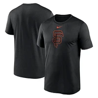 T-shirt à logo New Legend des Giants de San Francisco pour homme Nike noir