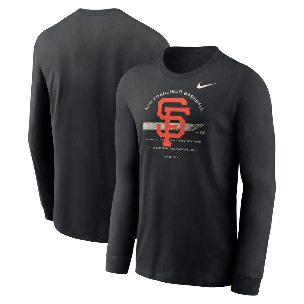 Men's Nike Cream San Francisco Giants Home Authentic Team Logo Jersey