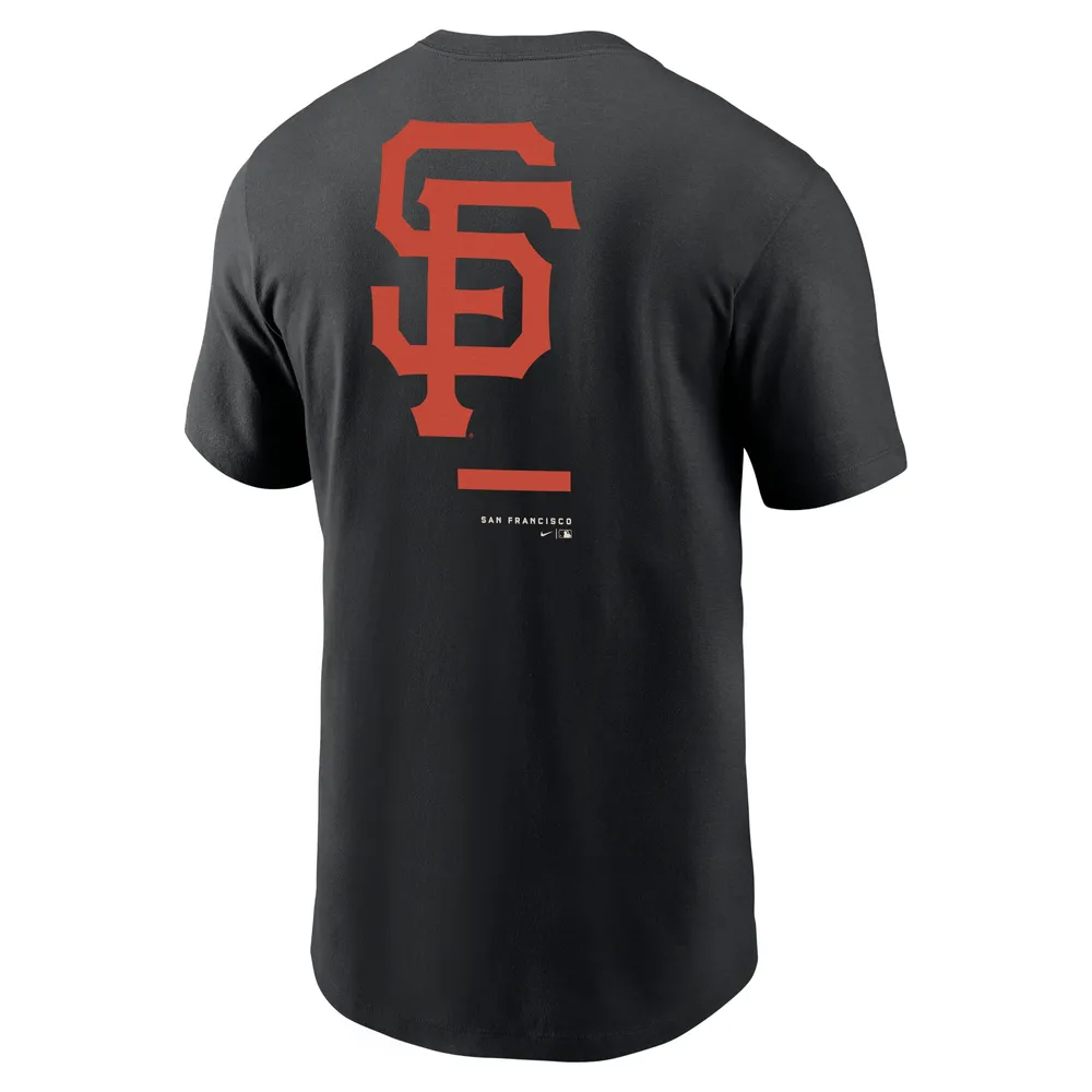 Men's Nike Black San Francisco Giants Over the Shoulder T-Shirt