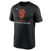 Men's Nike Black San Francisco Giants Stadium Legend Performance T-Shirt