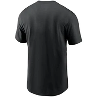 T-shirt Nike noir avec logo de l'équipe des Giants San Francisco pour homme