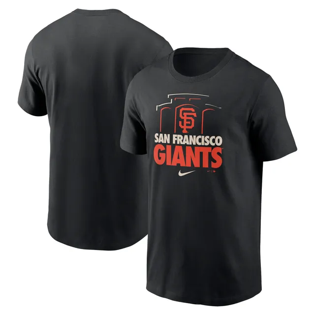 Men's San Francisco Giants Nike Black Team Engineered Performance T-Shirt