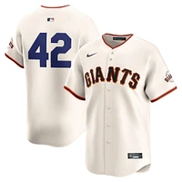 Men's Nike  Cream San Francisco Giants 2024 Jackie Robinson Day Home Limited Jersey