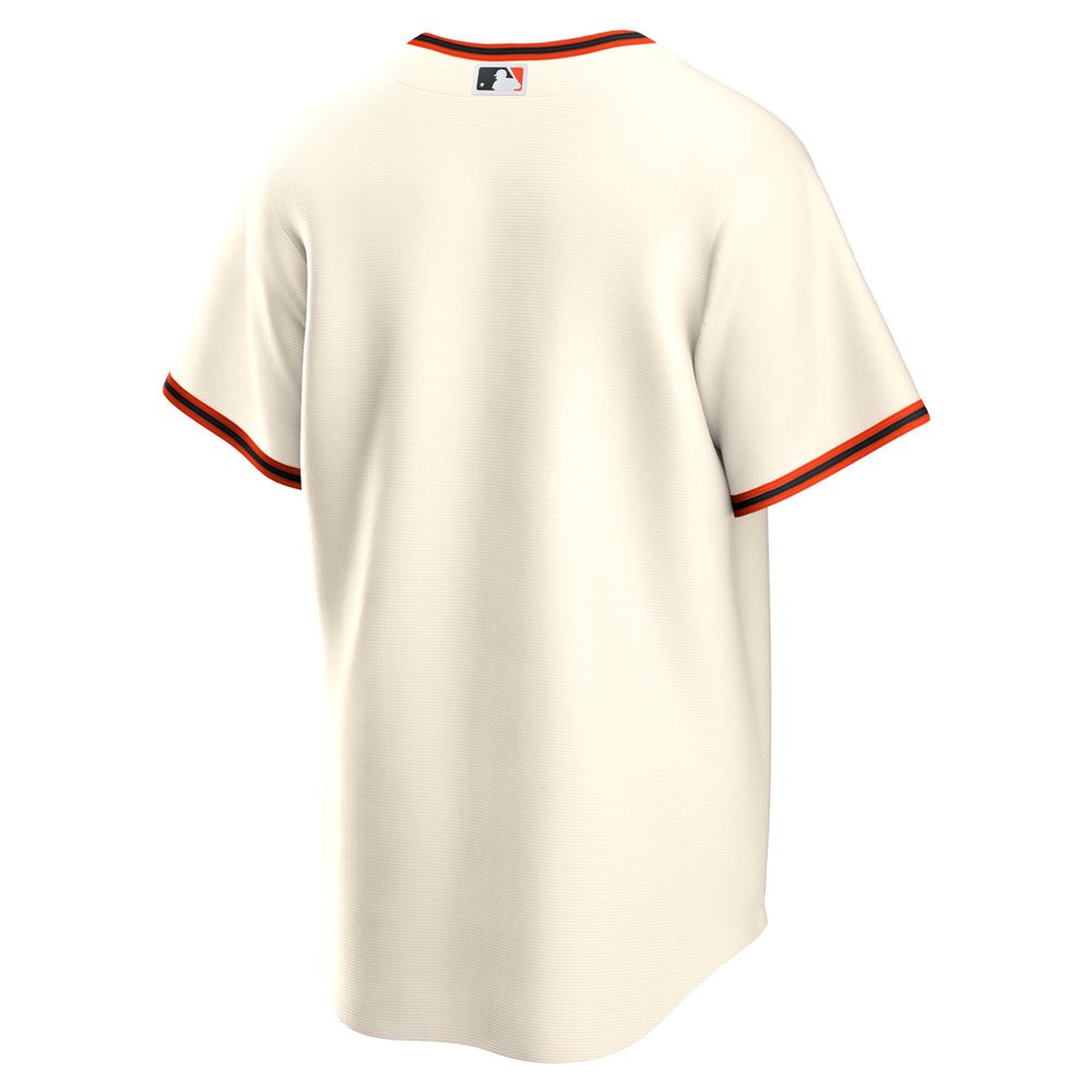 Men's Nike Cream San Francisco Giants Home Blank Replica Jersey