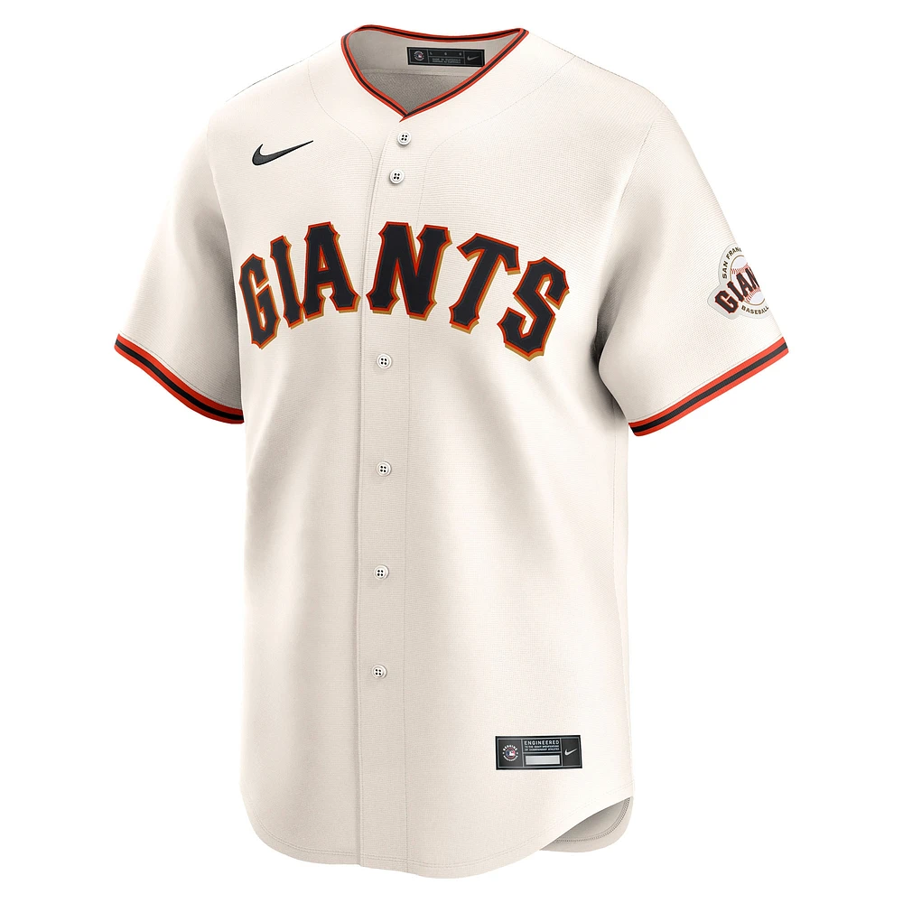 Men's Nike Cream San Francisco Giants Home Limited Jersey