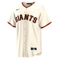 Men's Nike Cream San Francisco Giants Home Replica Team Jersey