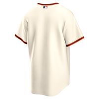 Men's Nike Cream San Francisco Giants Home Replica Team Jersey