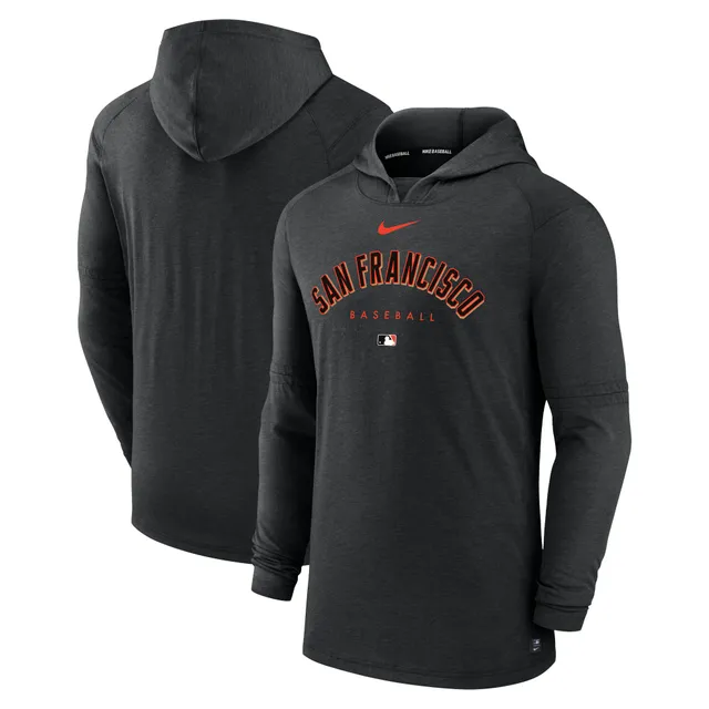 San Francisco Giants Homage Hand-Drawn Logo Tri-Blend Pullover Hoodie -  Orange