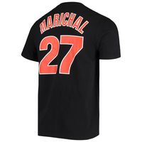 Men's Nike Juan Marichal Black San Francisco Giants Name & Number T-Shirt