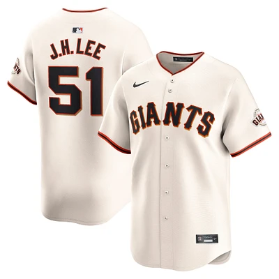 Maillot de joueur à domicile Nike Jung Hoo Lee Cream San Francisco Giants pour homme