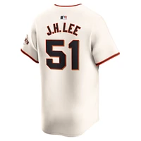 Maillot de joueur Nike Jung Hoo Lee crème San Francisco Giants Home Limited pour homme