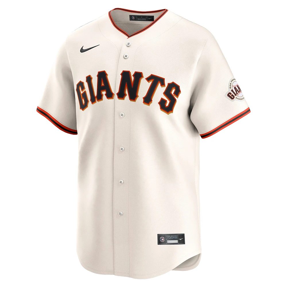 Maillot de joueur Nike Logan Webb crème San Francisco Giants Home Limited pour homme