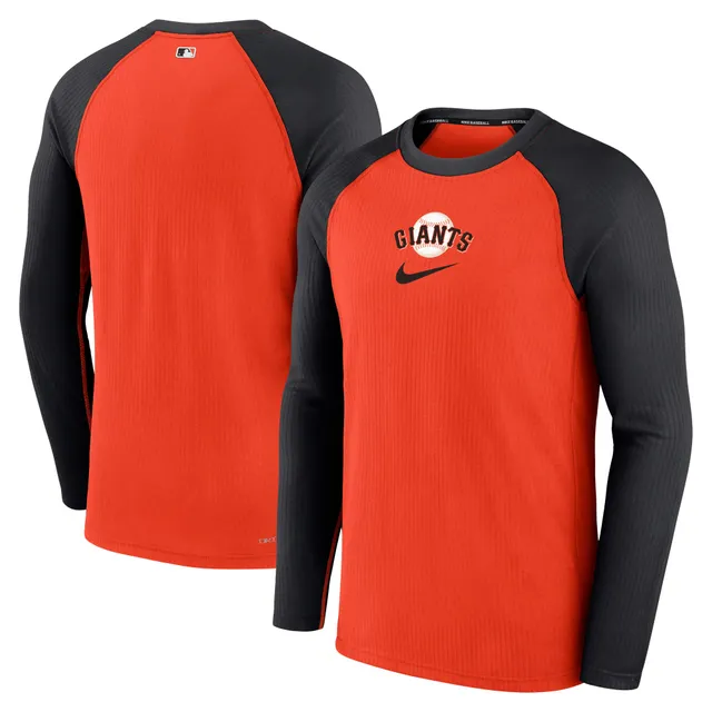 Lids San Francisco Giants Under Armour Twist Performance Raglan T-Shirt -  Orange