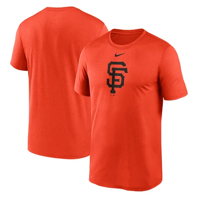 T-shirt Nike San Francisco Giants New Legend Logo pour homme orange