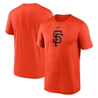 T-shirt Nike San Francisco Giants New Legend Logo pour homme orange