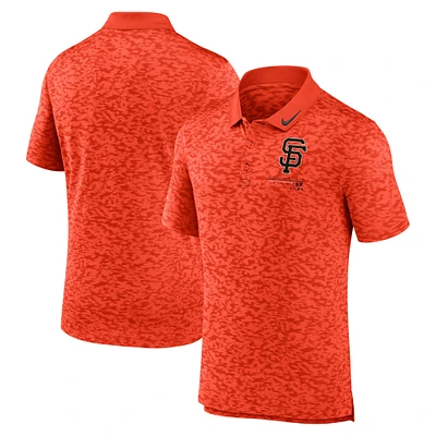 Polo Performance Nike San Francisco Giants Next Level Orange pour Homme