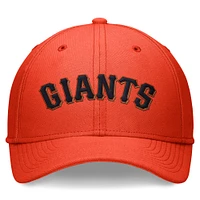 Casquette Nike Orange San Francisco Giants Performance Flex pour homme