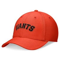 Casquette Nike Orange San Francisco Giants Performance Flex pour homme