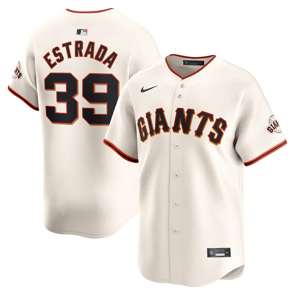 Men's Nike Thairo Estrada Cream San Francisco Giants Home Limited Player Jersey