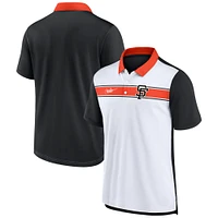 Polo Nike San Francisco Giants Rewind Stripe Blanc/Noir Homme