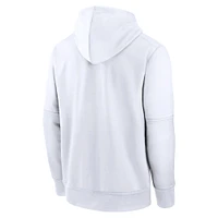 Men's Nike White San Francisco Giants Authentic Collection City Connect Practice Performance Pullover Hoodie