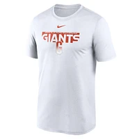 T-shirt Nike blanc San Francisco Giants City Connect Legend Performance pour homme