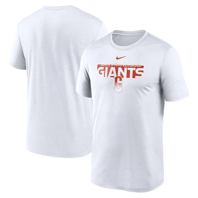 Men's Nike White San Francisco Giants City Connect Legend Performance T-Shirt