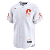 Maillot Nike pour homme blanc San Francisco Giants City Connect Limited