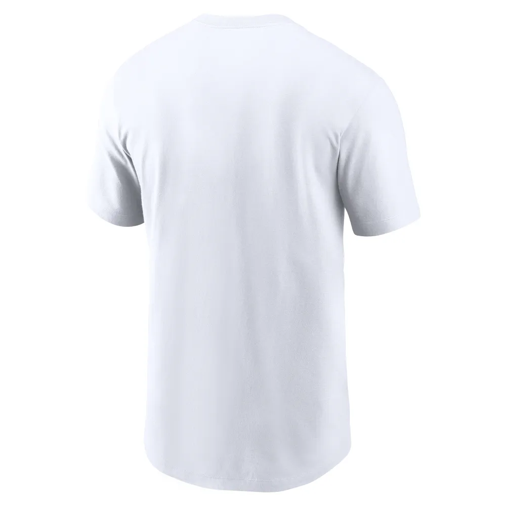 T-shirt Nike blanc pour hommes des Giants de San Francisco Team City Connect avec le mot-symbole