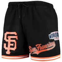 Men's Pro Standard Black San Francisco Giants 2014 World Series Mesh Shorts