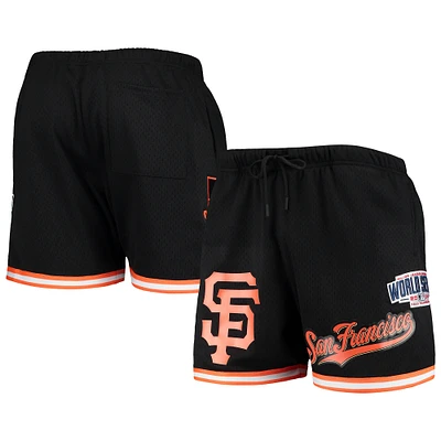 Men's Pro Standard Black San Francisco Giants 2014 World Series Mesh Shorts