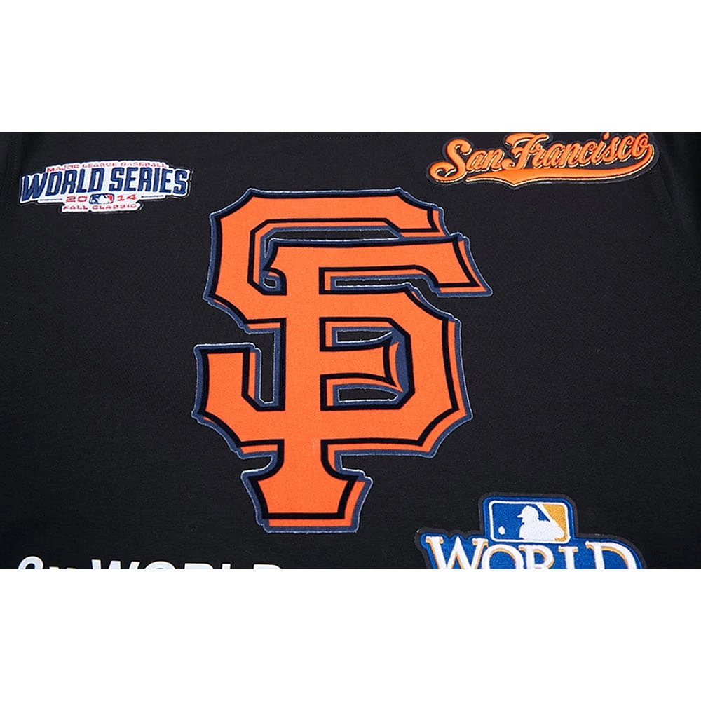 T-shirt Pro Standard pour homme noir San Francisco Giants Championship