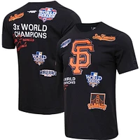 T-shirt Pro Standard pour homme noir San Francisco Giants Championship