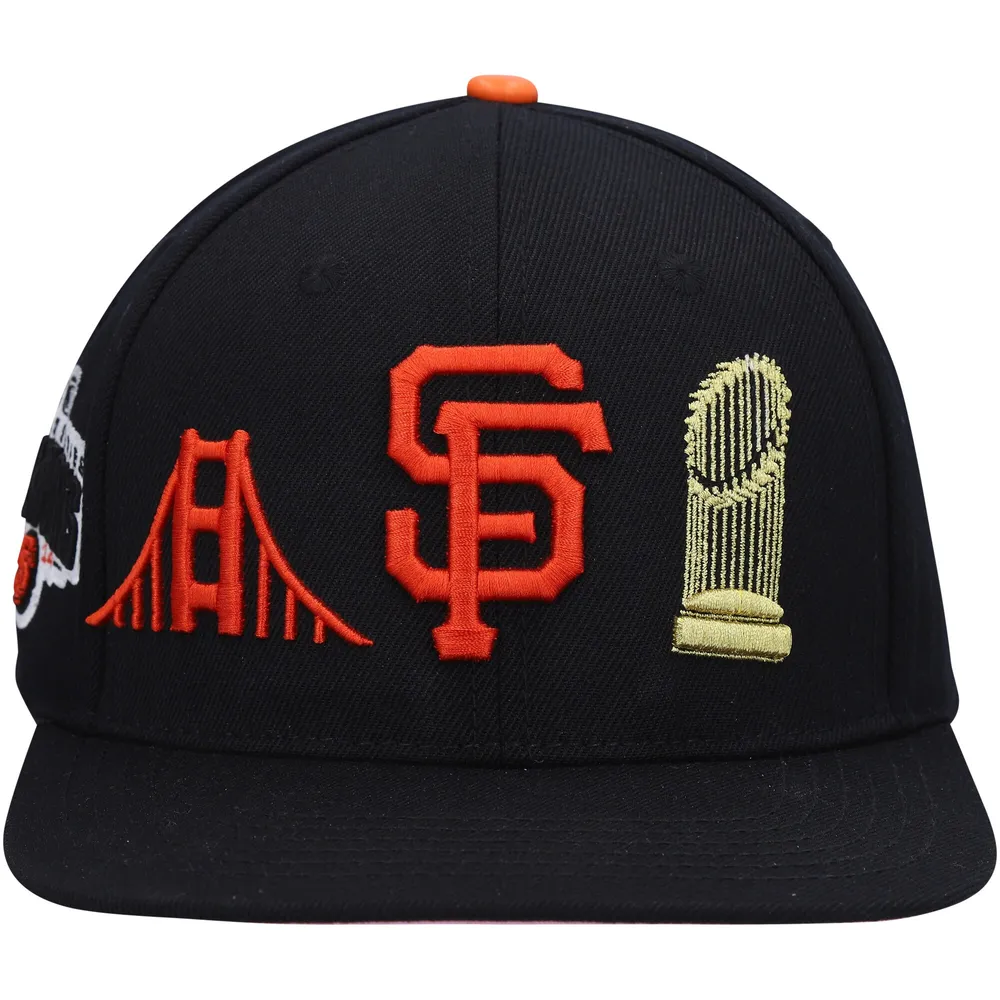 Men's San Francisco Giants Pro Standard White/Black Logo Snapback Hat