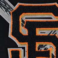 Men's Pro Standard Black San Francisco Giants Mash Up Logo Pullover Hoodie