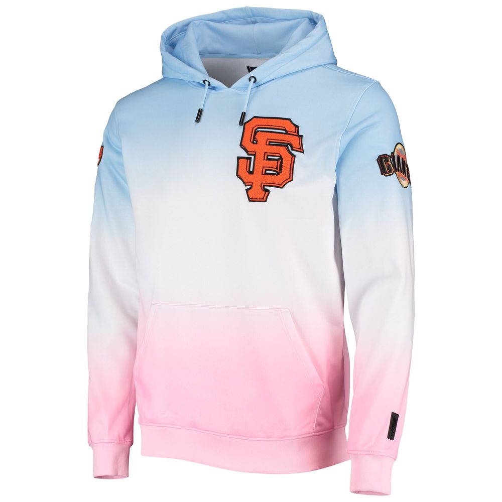 Pro Standard Blue/Pink Boston Red Sox Ombre Pullover Hoodie