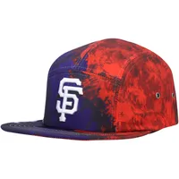 San Francisco Giants Majestic Smoke Dye Snapback Hat - Gray